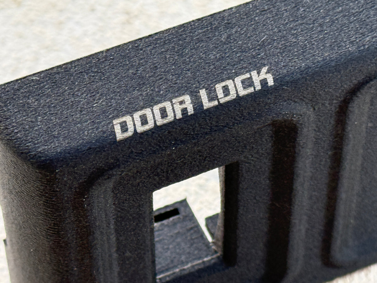 Door Panel Window / Lock Switch Bezel Set | 1987 - 1993 Dodge RAM Pickup Truck