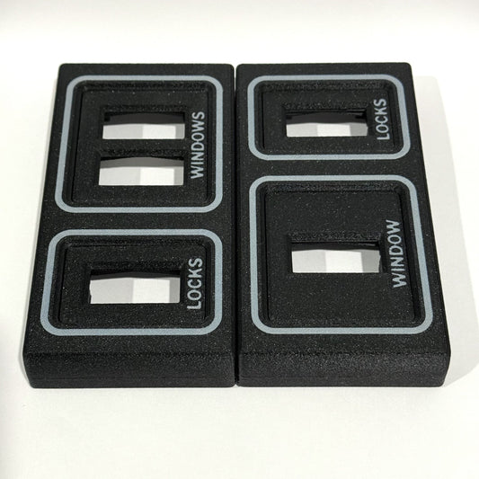 Door Panel Window / Lock Switch Bezel